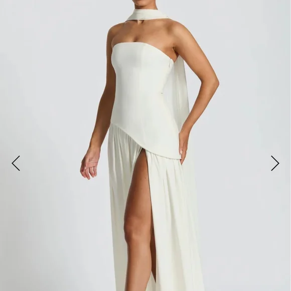 Babyboo Maliyah Strapless Maxi Dress  Sz-sm NWT - Picture 2 of 9